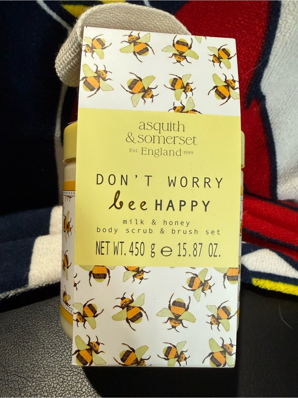 Don’t Worry Be happy Body Scrub Milk & Honey. 15.87 oz - Picture 2 of 4